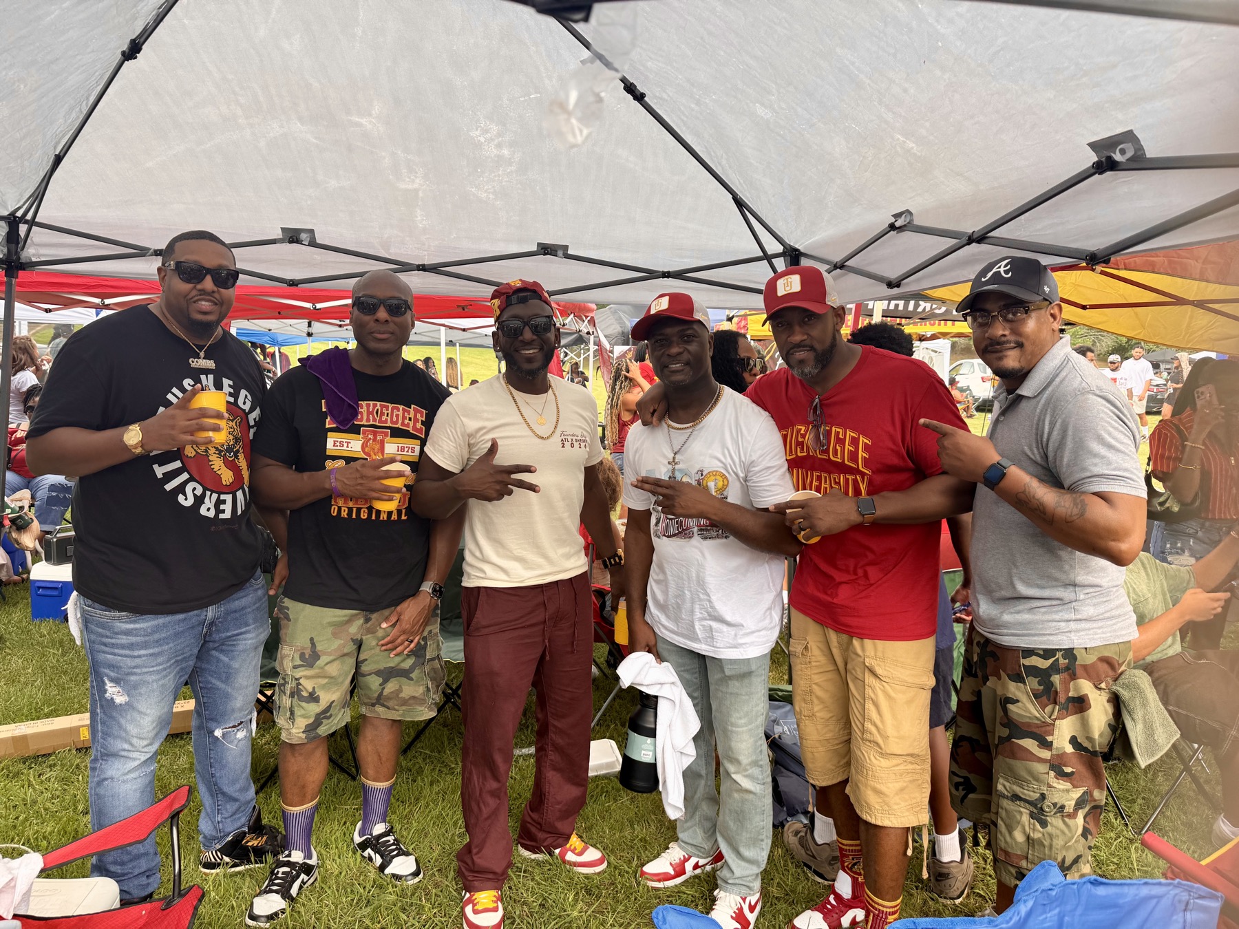 Building Legacy supporters gathered at a Tuskegee scholarship fundraiser