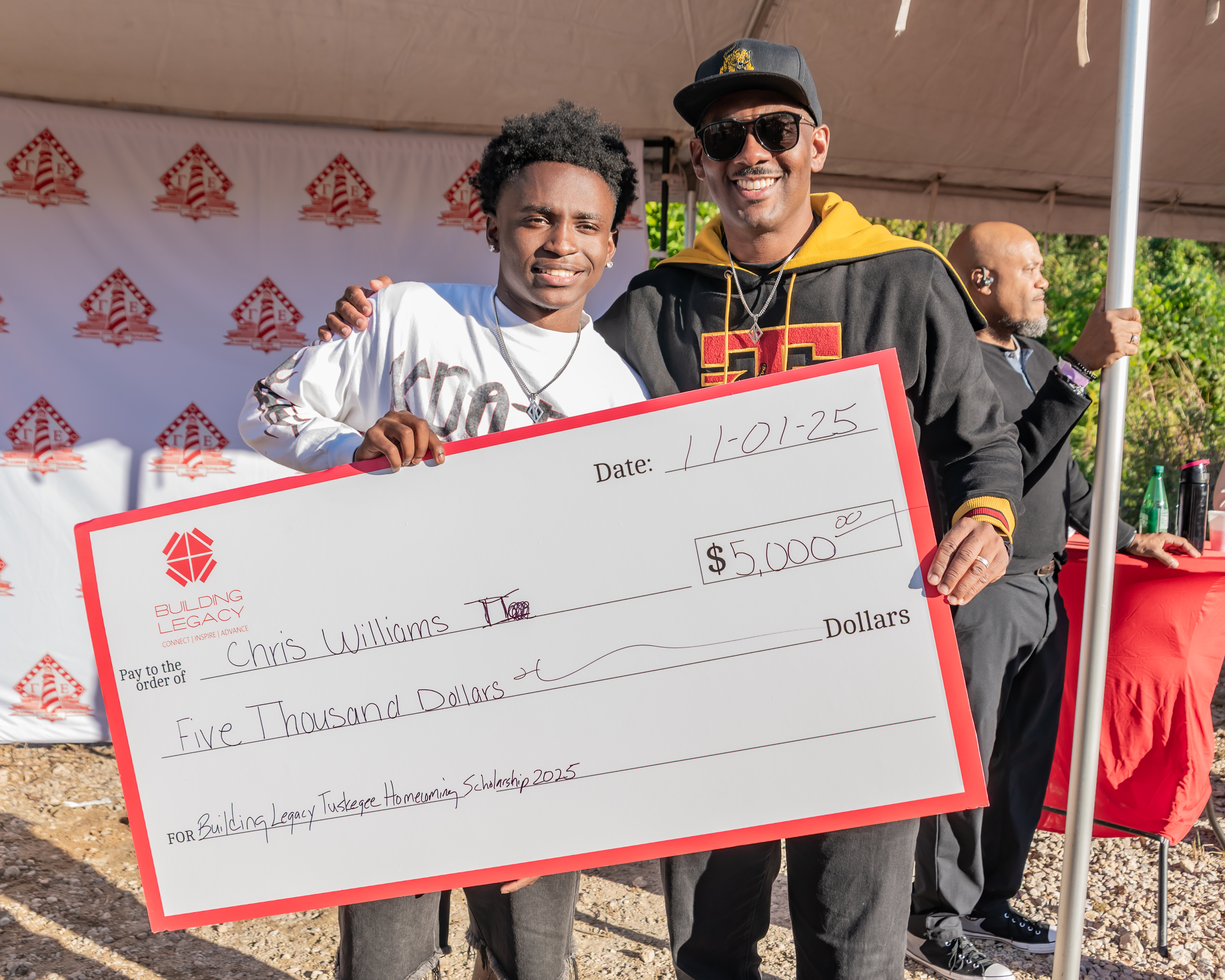 Building Legacy Foundation, Inc scholarship moment